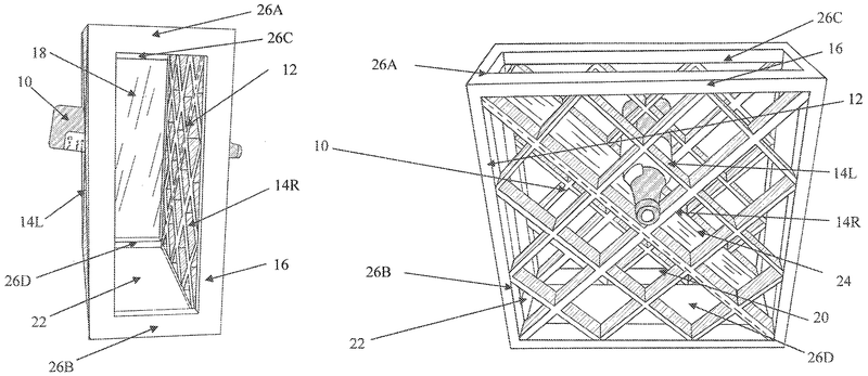 Illustration for article titled Here's How This Magical See-Through Wine Rack Actually Works